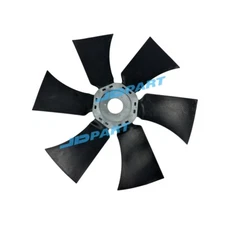 6 Leaves 6 Holes Fan Blade 10000-02626 For Excavator Engine Parts