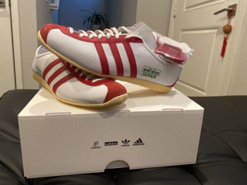 adidas Originals Japan A premium shoes white and red - Size 11.5 US 🚢 |  eBay