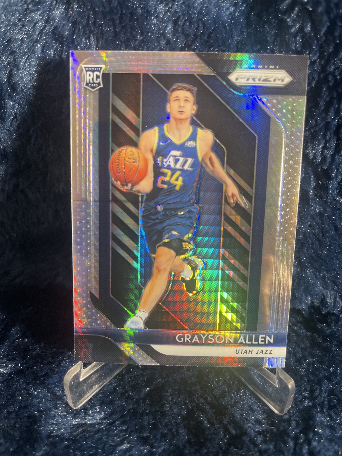 18-19 Panini Prizm Hyper Silver Grayson Allen RC #123