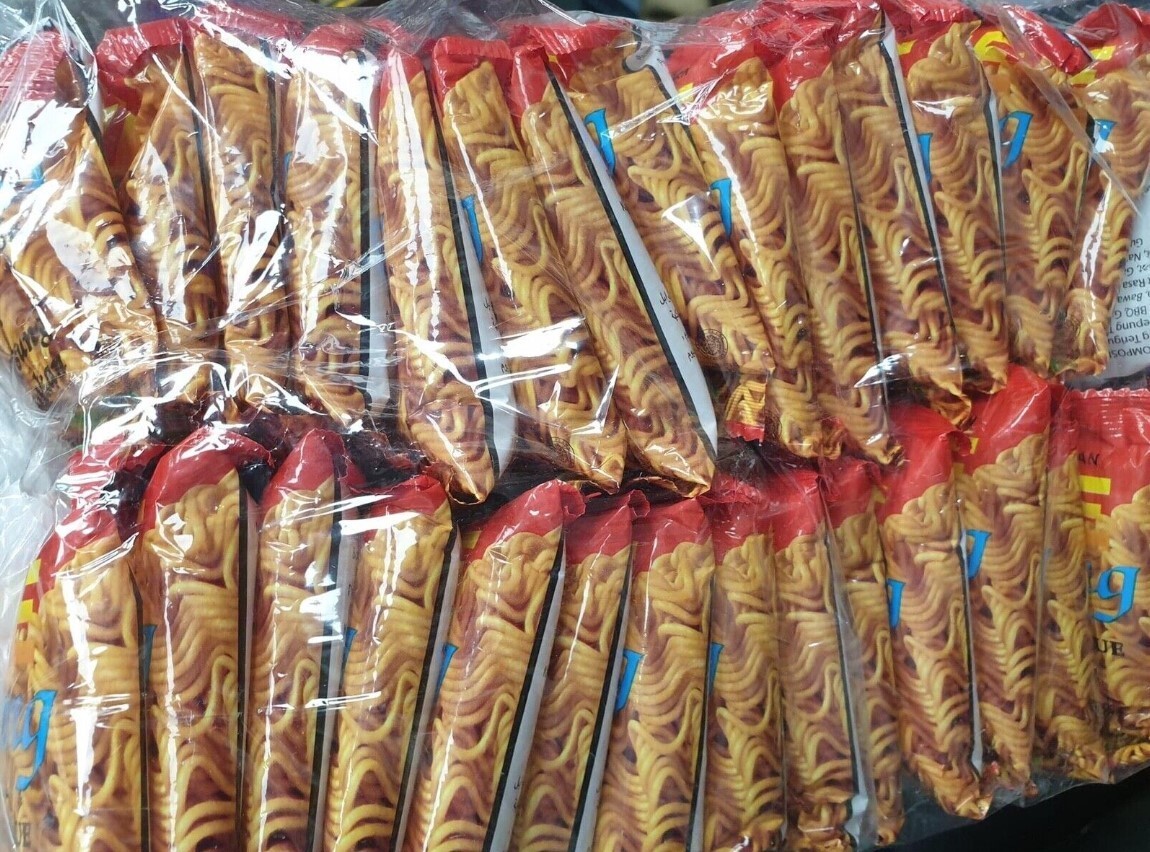 30 Packet X Mie Goreng Snack Noodles Rasa Barbeque (9.0 g