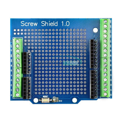 Screw Shield Assembled Terminal Expansion Board Proto Type for Arduino