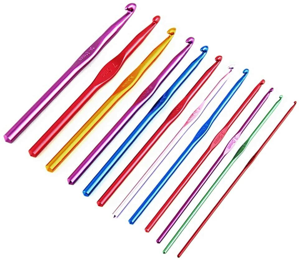 Lot De 12 Supports De Maille à Tricoter Pour Tricot UK, 6 Cm à 20 Cm