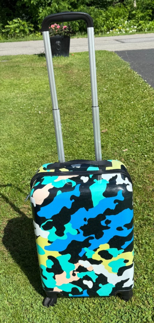 Hardshell Spinner Suitcase, Camo