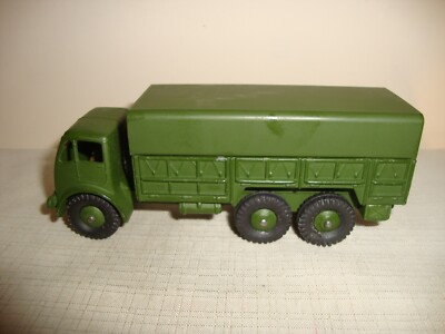 DINKY SUPERTOYS 622 10-TON ARMY TRUCK - VERY GOOD in original BOX