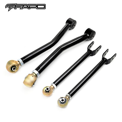FAPO Front Adjustable 0-6'' Lift Control Arms For Jeep Wrangler JK 2007-2018