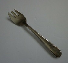 Vtg Leonard Silverplate Italy Toddler Fork 5"