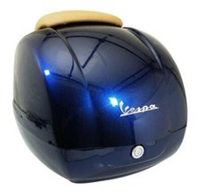 Top-case 36l origine piaggio 125-300 vespa gts 2019> bleu 289-a -cm273356-