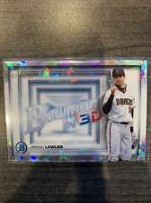 2022 Bowman Chrome Bowman in 3D Jordan Lawlar B3D-13 Atomic Refractor /150