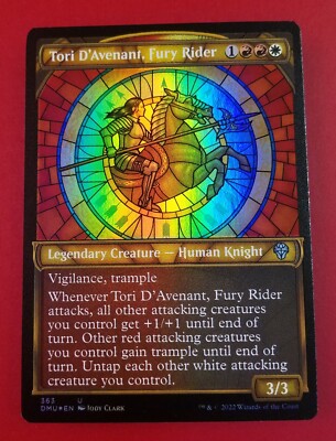 1x Tori D'Avenant, Fury Rider (363) | FOIL Showcase | Dominaria
