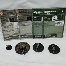 Lot Of 4 Axis And Allies Miniatures Base Set II 2 17 28 39