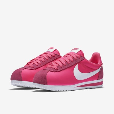 WOMEN'S NIKE CORTEZ CLASSIC NYLON PINK TRAINERS SIZE 4.5 | eBay