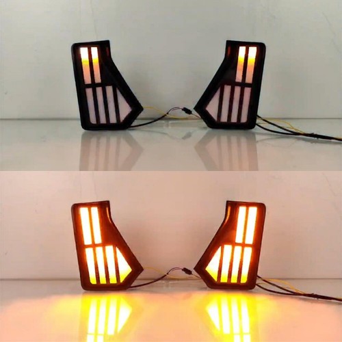 Daytime Running Light Streamer Yellow Trun Signals DRL for Toyota Tacoma 2024 25 - Picture 10 of 11