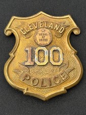 Obsolete Cleveland Police Department Presentation Badge - Medal of Honor