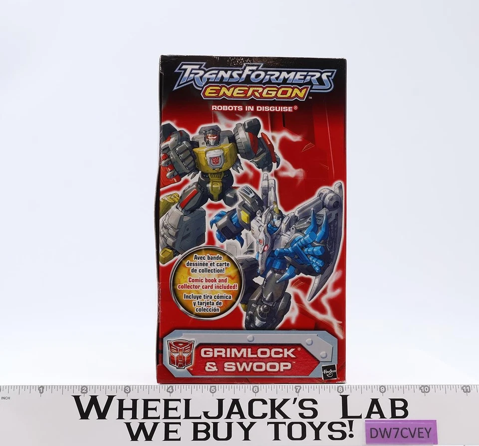 Figura de acción Hasbro Grimlock & Swoop Transformers Energon RID 2004 NUEVO SELLADO Foto 4 de 4