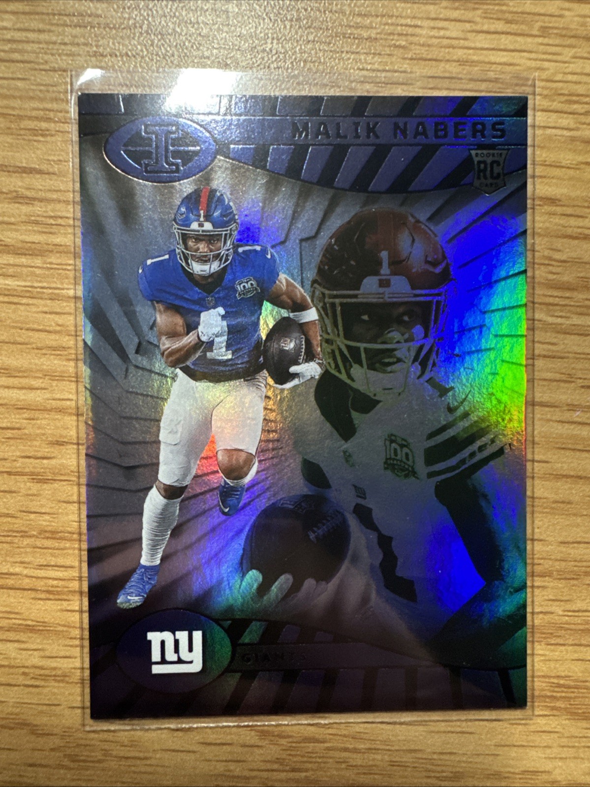 2024 Panini Illusions - Malik Nabers #66 Trophy Collection Dots (RC)