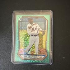 2026 Bowman Chrome Baseball Elian Pena Aqua Shimmer Refractor #087/125 BCP-91