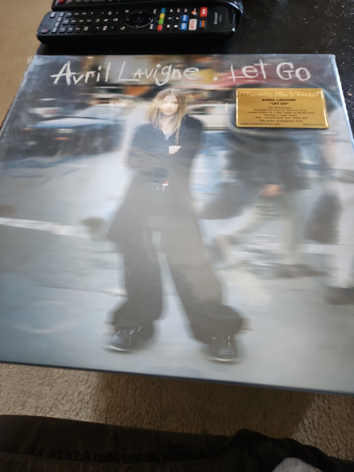 Avril Lavigne Let Go LP White Vinyl RARE 180g Music On Vinyl Brand New