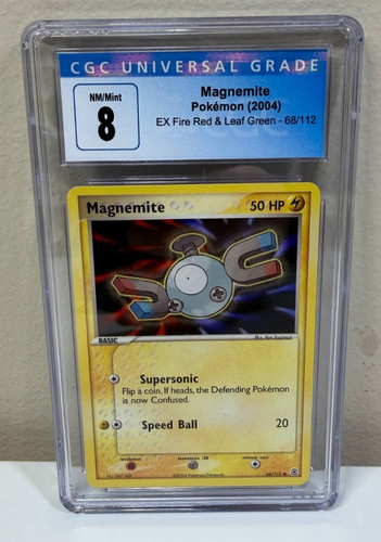 Magnemite graded CGC 8 for sale on eBay