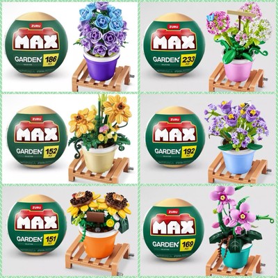 Zuru MAX Premium Building Bricks Garden Collection: Plant Stand