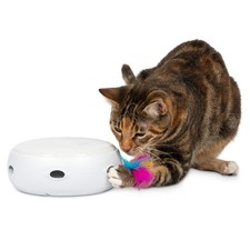 PetFusion Ambush Interactive Cat Toys for Full Unit 1-pack , Pearl