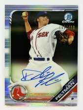 DURBIN FELTMAN 2019 Bowman Chrome #CPA-DF Prospect AUTO Refractor #108/499