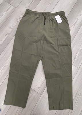 Nike Jordan Essentials Woven Cargo Pants Mens XL Olive Green FN4539-222