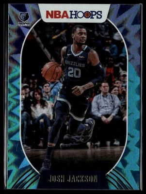 Josh Jackson 2020-21 Hoops Teal Explosion #194 Memphis Grizzlies