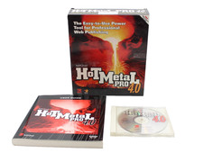 SoftQuad Hot Metal Pro 4.0 Windows Retro WEB PUBLISHING Software RETAIL BIG BOX