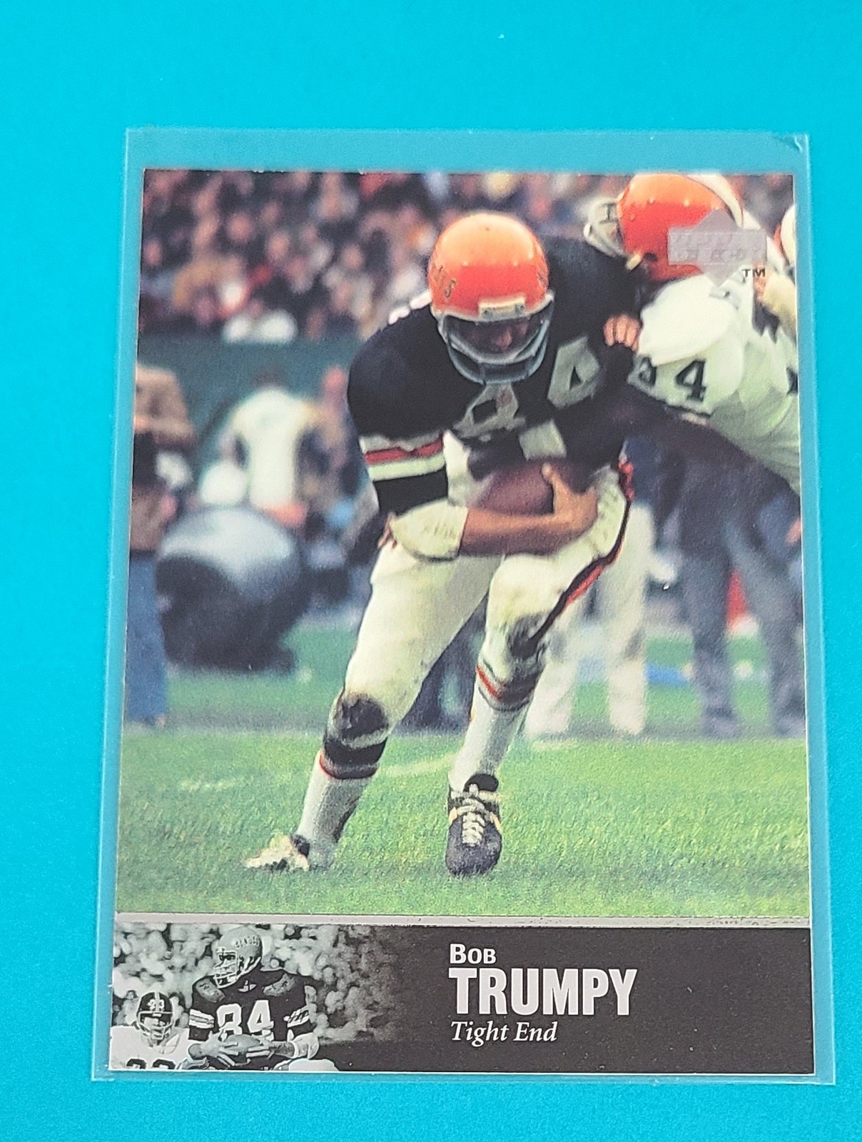 1997 Upper Deck Legends #175 Bob Trumpy Cincinnati Bengals FOOTBALL Card 5B