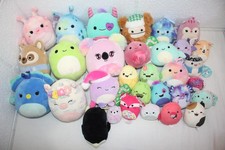 GENUINE Squishmallows HUGE LOT of 31 All small 2"-6" , ALL DIFFERENT LOOK