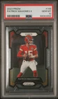 2023 PANINI PRIZM #149 PATRICK MAHOMES II PSA 10