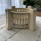 Weller Creamware Art Pottery Art Deco Reticulated Planter