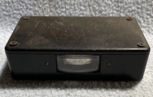 Vintage Simple RF Field Strength Meter .