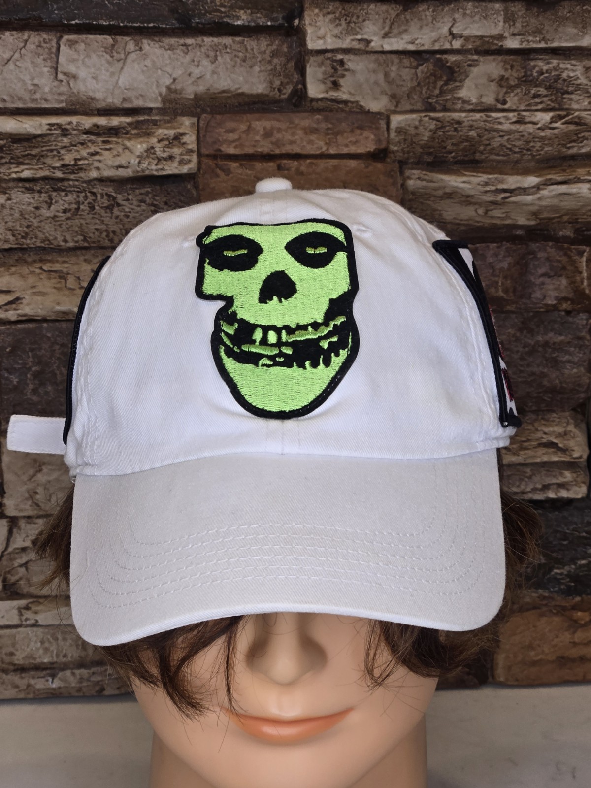 Misfits Sewn Patch Strapback Hat - image 2