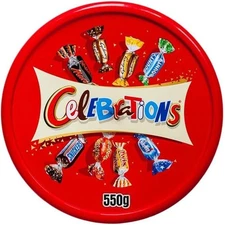 Lindt, Cadbury, Nestle & Mars Assorted Chocolate Candy Tubs & Advent Calendars