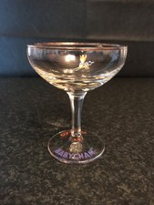 Rare Babycham Glass with Ansells on the base New