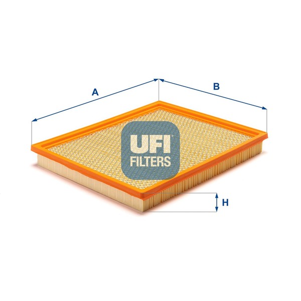 Luftfilter UFI 30.284.00 Filtereinsatz FüR Pathfinder Nissan Jeep ZJ ZG R51 3 1-image