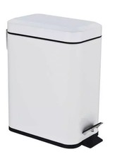 5L 5 LITER BATHROOM TOILET SLIM PEDAL BIN DUST RUBBISH WASTE BIN MATT FINISH