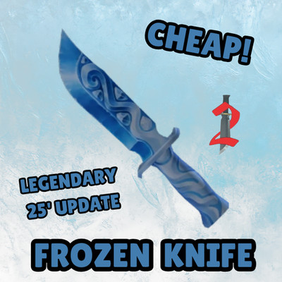   MM2 FROZEN KNIFE | XMAS 2025 LEGENDARY KNIFE | CHEAP | MM2  