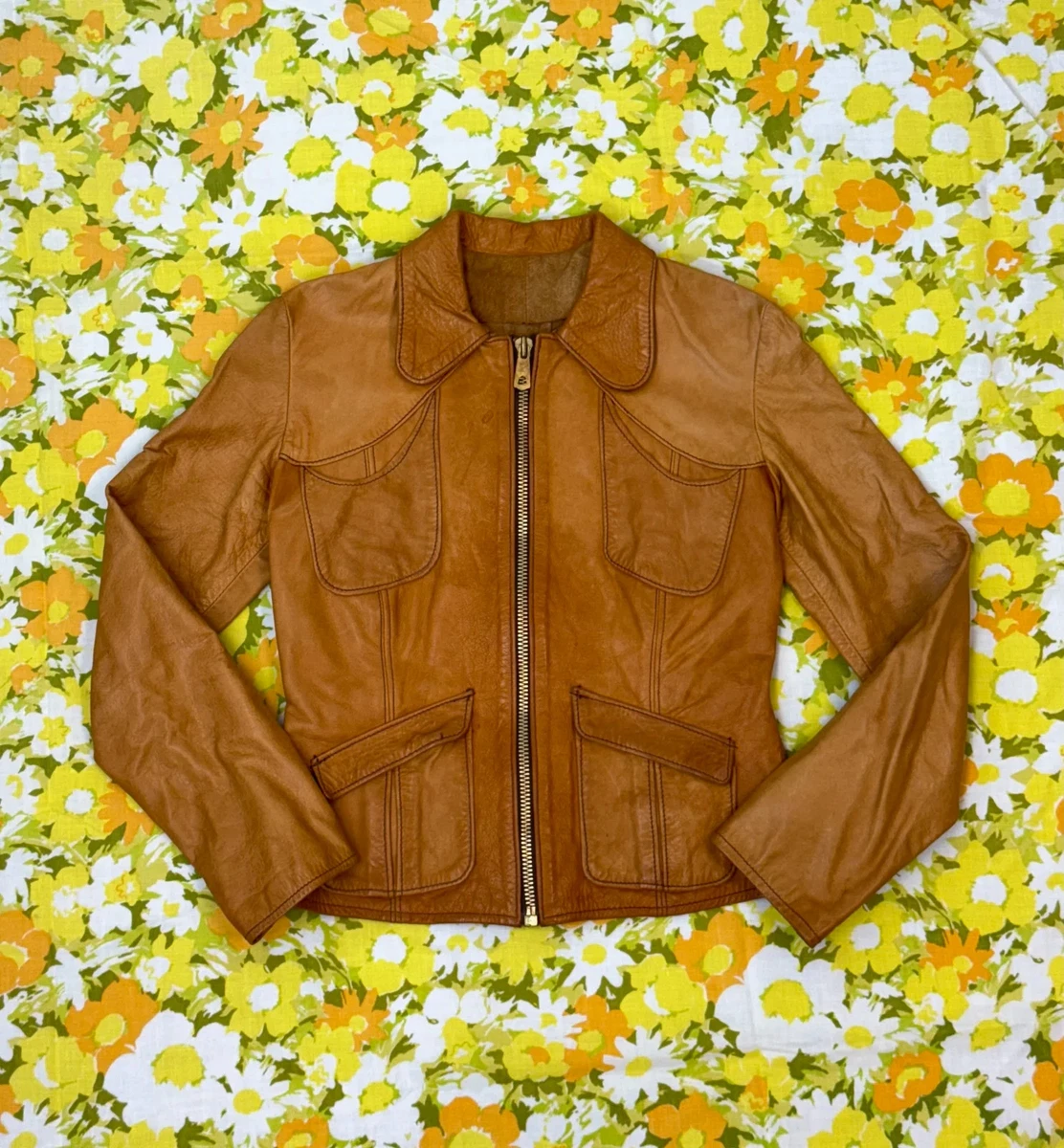 ジャケット・アウター 80s east west real leather jacket BQ43 East West Leather Jackets - Etsy