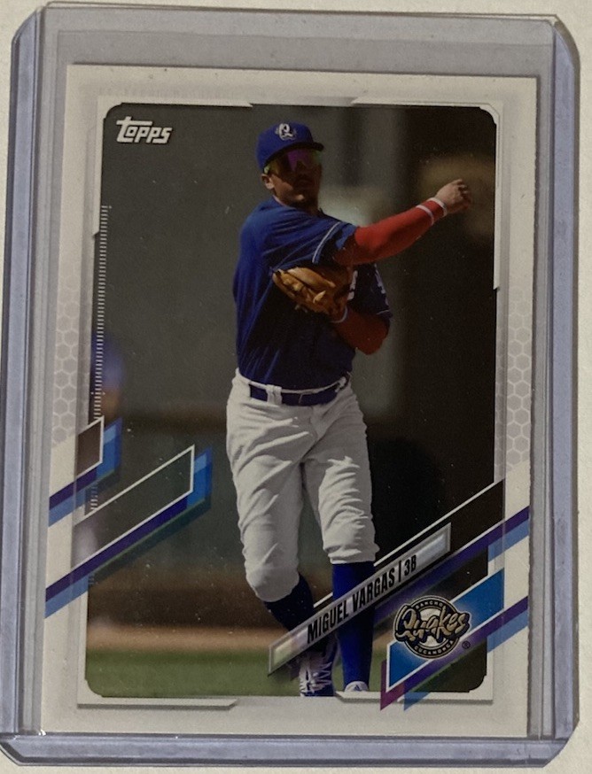 2021 Topps Pro Debut Miguel Vargas PD-23 Chicago White Sox / Dodgers