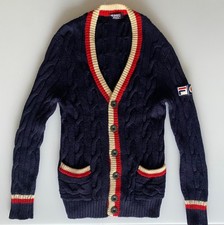 FILA Bjorn Borg Cardigan Uomo Vintage – Taglia 52, Raro