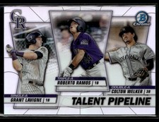 #2020 Bowman #TP-COL Roberto Ramos / Colton Welker / Grant Lavigne RC Card 3803I