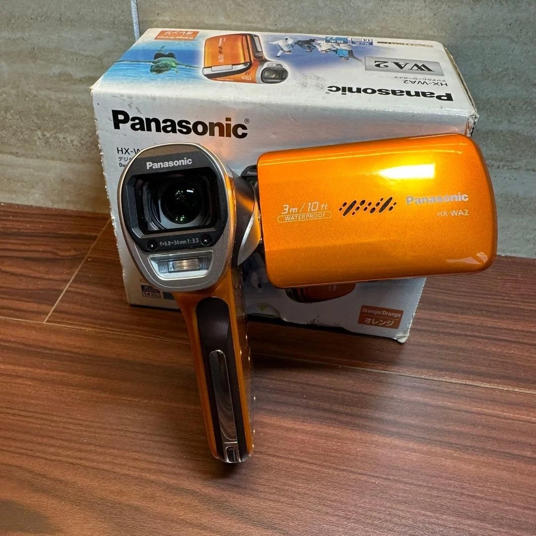 松下橙色摄像机| eBay