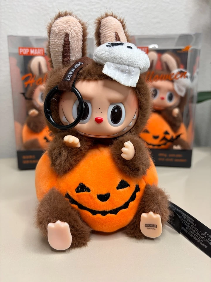 Pop Mart - The Monsters - Sitting Pumpkin Halloween Edition Doll NEW - Image 2 of 4