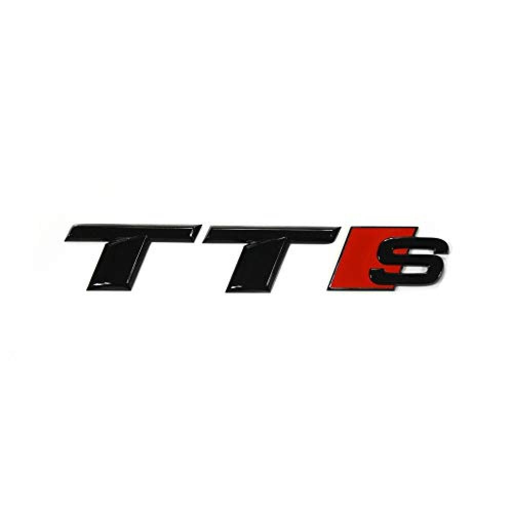 Audi 8S0071804 - Adesivo con scritta TTS, colore: Nero - NUOVO 