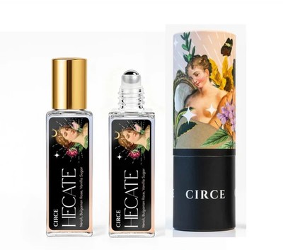 Hecate Goddess Perfume Oil   Neroli Rose Vanilla Roller 10ml Spiritual Fragrance