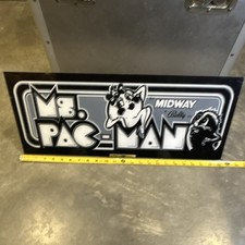 Midway Bally Arcade Ms. Pac-Man Noir Plexigla...