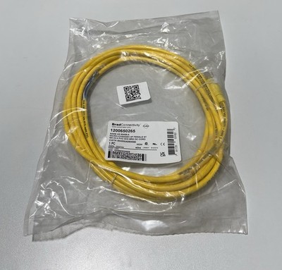 BRAD CONNECTIVITY 1200650265 Micro-Change 4P Female Straight 5M Cordset NEW