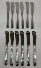 12 Pc BRAND NEW Fortessa Lucca Stainless Steel Butter Knife Knives 6 3/4"